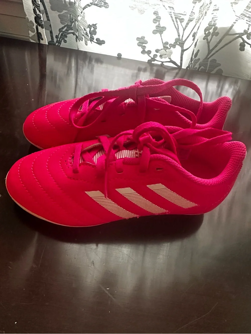 adidas Kids Hot Pink Soccer cleats
